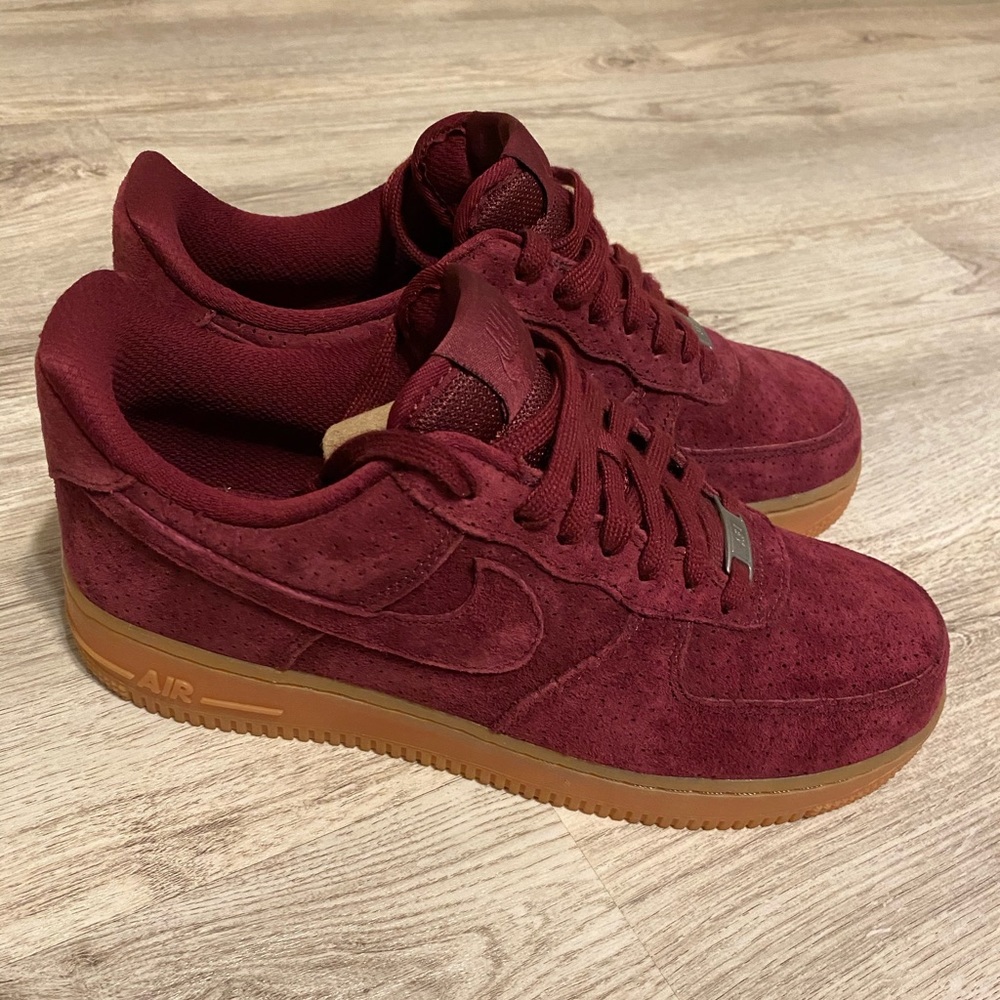 Air Force 1 07 Suede Deep Garnet ✨👟